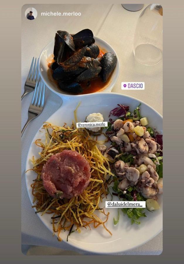 Albergo Del Mera-Ristorante Da Lui โซริโค ภายนอก รูปภาพ